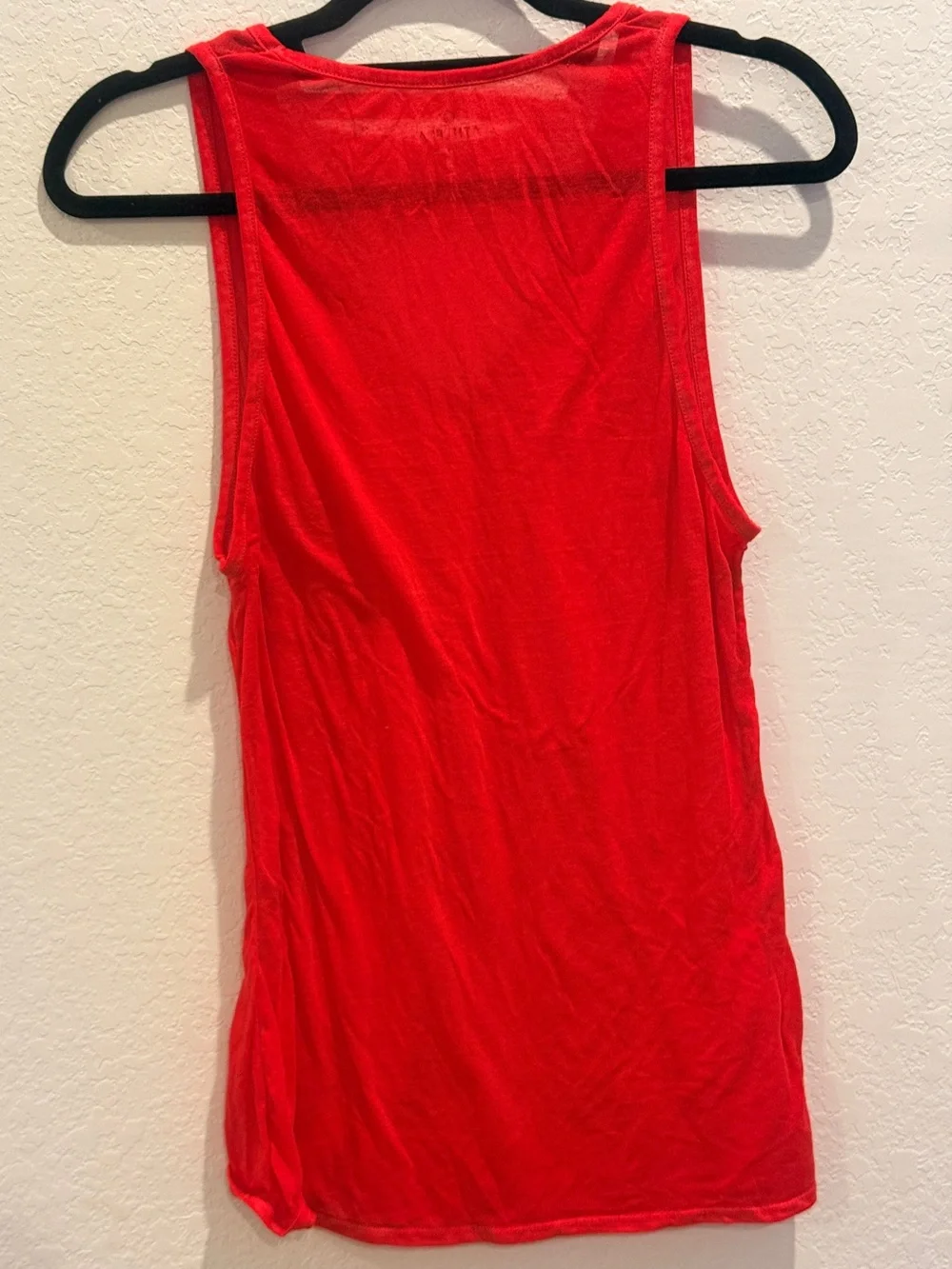 Athleta Vibrant Red Scoop Pocket Tank - Picture 2 of 4